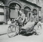 Oorlogsvluchteling in Londen